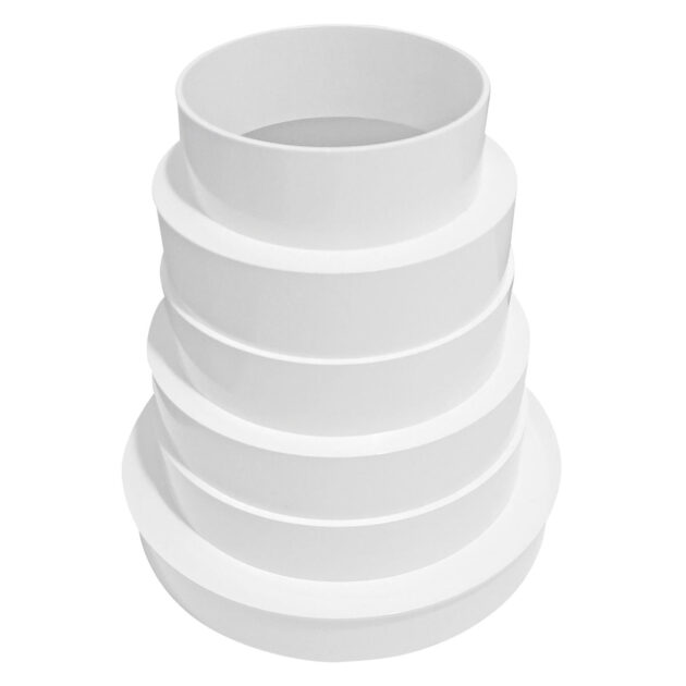 Reductie din plastic RP HACO 80/100/ 120/125/150