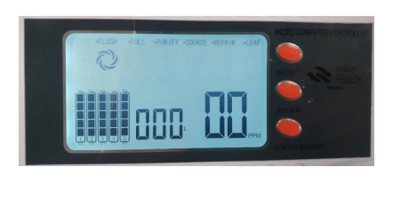 Display osmoza inversa krausen 24 V cu 2 senzori TDS si senzor de apa