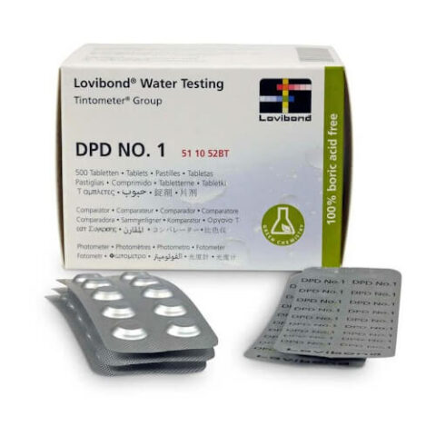 Set 10 pastile DPD1 LOVIBOND pentru determinarea clorului din apa pentru aparat PHOTOMETRU