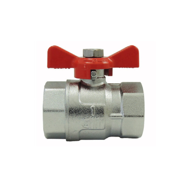 Robinet cu bila EZFITT ADVANCE interior-interior, fluture, 1/2”