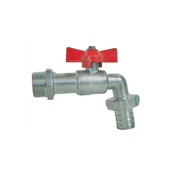 Robinet de gradina (dublu serviciu) EZFITT ADVANCE, fluture, 3/4”