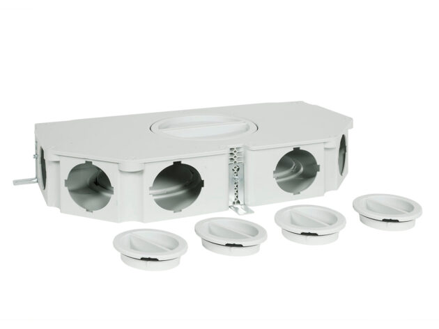 Distribuitor, FRANKISCHE, profi-air flat, 6 x NW63, 75, 90 mm