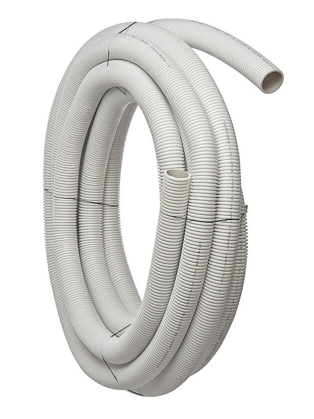 Tub, FRANKISCHE, profi-air classic, alb, gri sau negru, DN 75, 20 m / colac, alb
