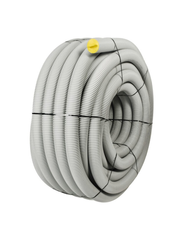 Tub, FRANKISCHE, profi-air classic, alb, gri sau negru, DN 90, 50 m / colac, alb