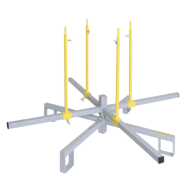 Derulator compact pentru colaci de 600 m ALPEX pentru tevi - FRANKISCHE