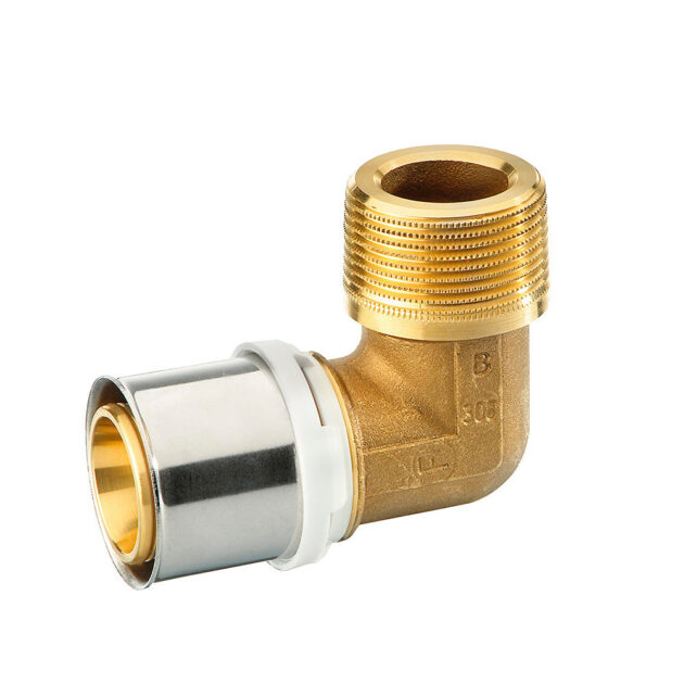 Cot sertizare cu filet exterior din alama 40 mm, 1 1/4", FRANKISCHE - ALPEX-L