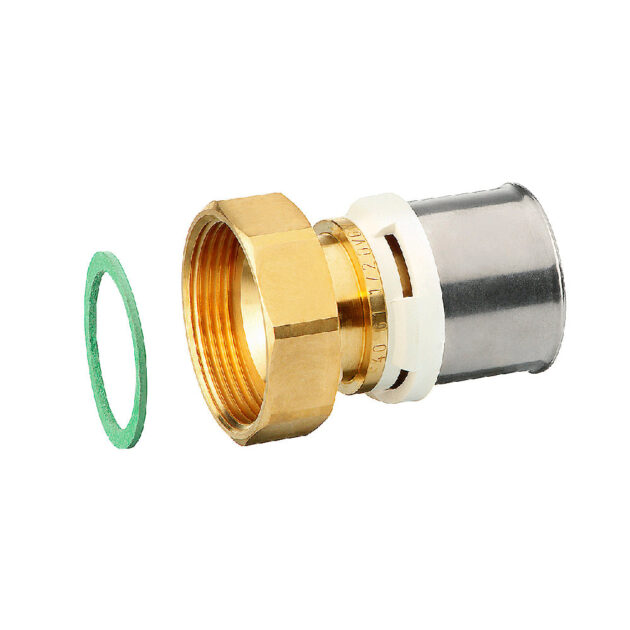 Racord sertizare cu etansare plata din alama, 63  - 2 3/8", FRANKISCHE - ALPEX-L