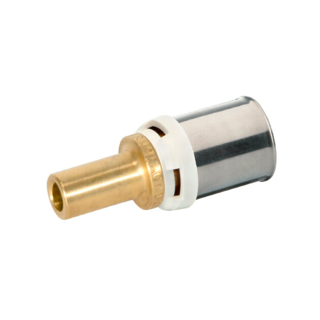 Racord sertizare din metal si alama, 16 mm-12 mm, FRANKISCHE - ALPEX-DUO