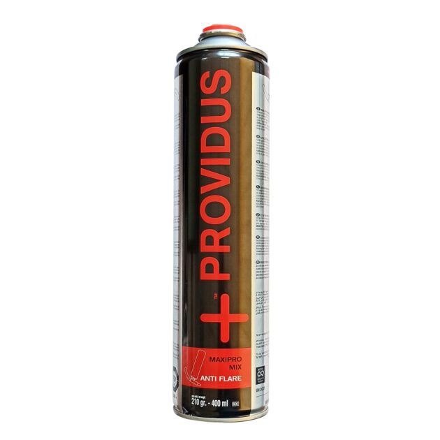 Butelie gaz PROVIDUS CGV330LA cu filet de 7/16" si valva 210g, sistem anti-rotire