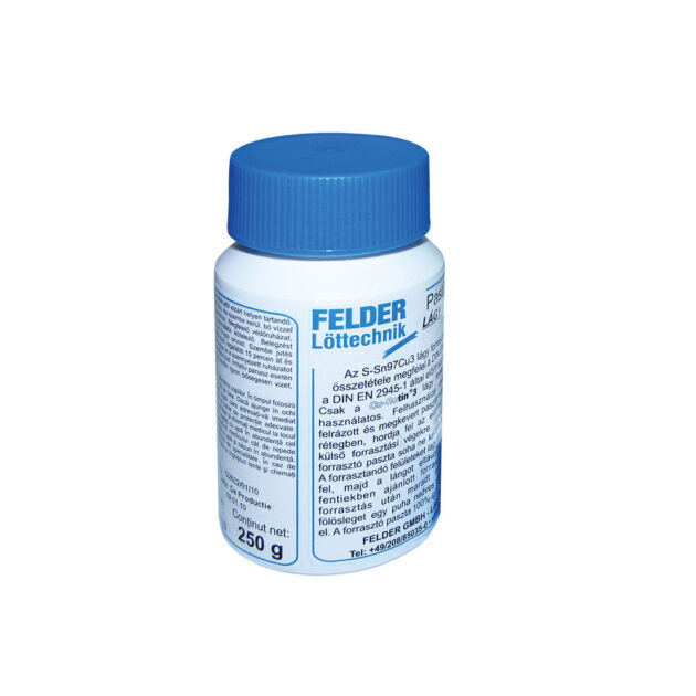 Pasta pentru lipirea tevilor de cupru 250 g, Felder CU-ROFIX 3 S-SN97CU3