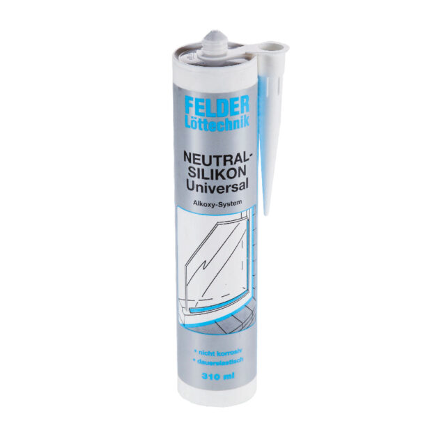 Silicon sanitar  Felder 310 ml- alb , tranparent-alb