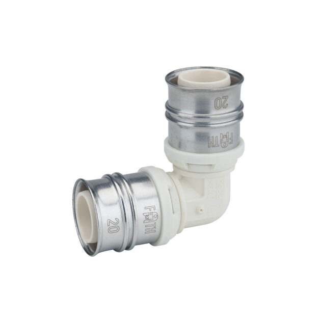 Cot sertizare la 90° PPSU, 26x26 mm, FRANKISCHE - ALPEX-DUO XS