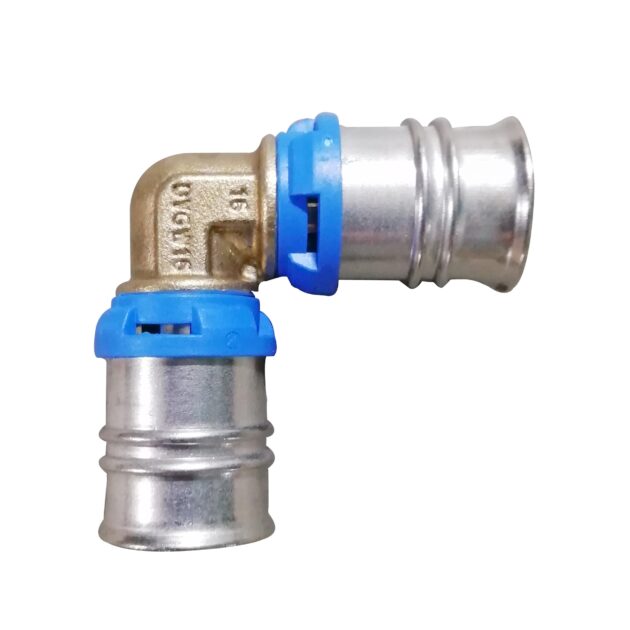 Cot la 90° alama 20-20 mm prin presare FRANKISCHE - ALPEX-DUO XS