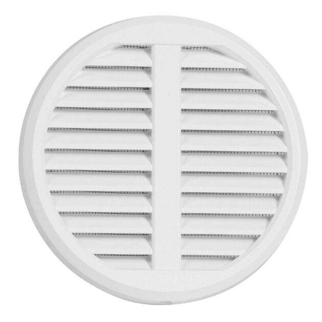 Rama de aerisire cu plasa si cu obloane reglabile HACO VM KS-125 x 160 mm