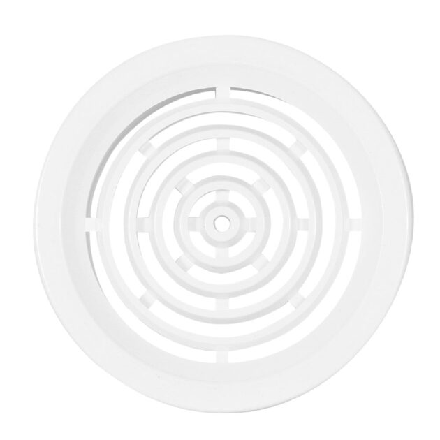 Rama de aerisire rotunda HACO VM 50, alb