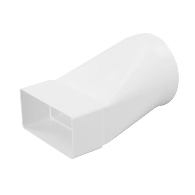 Racord conectare tubde ventilatie rectangular/rotund CZD HACO-129 / 220 x 55