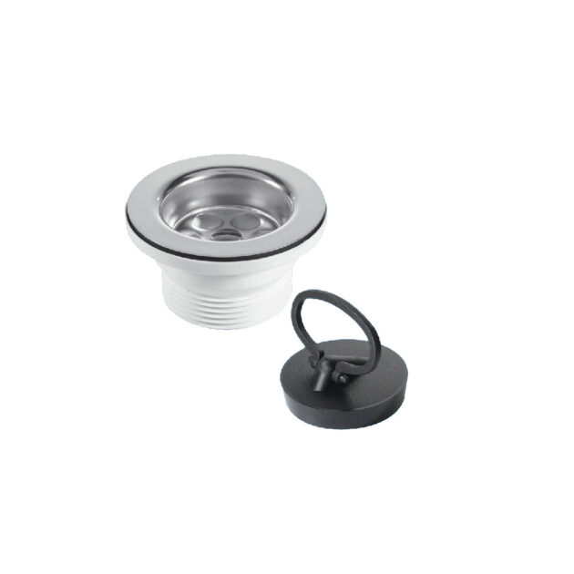 Ventil chiuveta McALPINE cu sita otel inoxidabil - Ventil 5/4” - Ø70