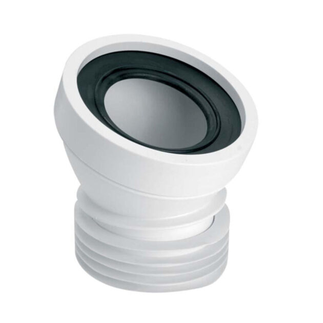 Racord WC McALPINE  Ø100 mm / DN100 (Ø110 mm), L = 100 mm