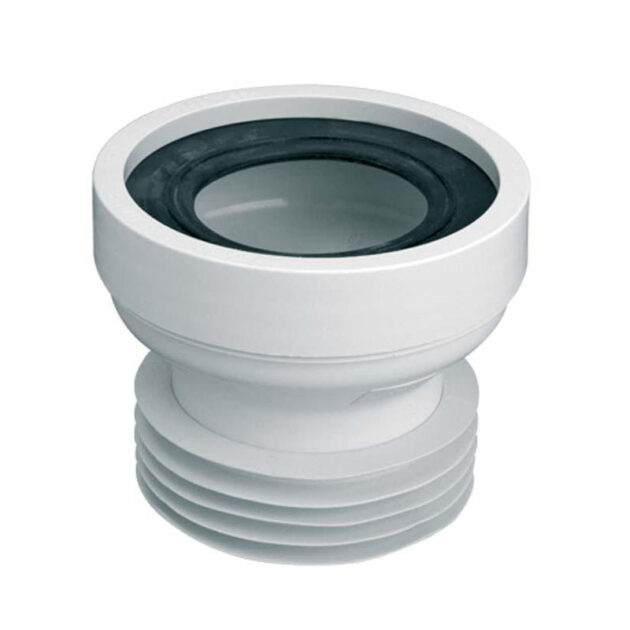 Racord WC McALPINE  Ø100 mm / DN100 (Ø110 mm), L = 120 mm