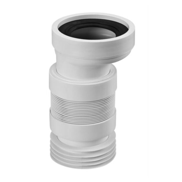 Racord WC McALPINE DN100 + Ø 100 mm, deviatie 2 cm