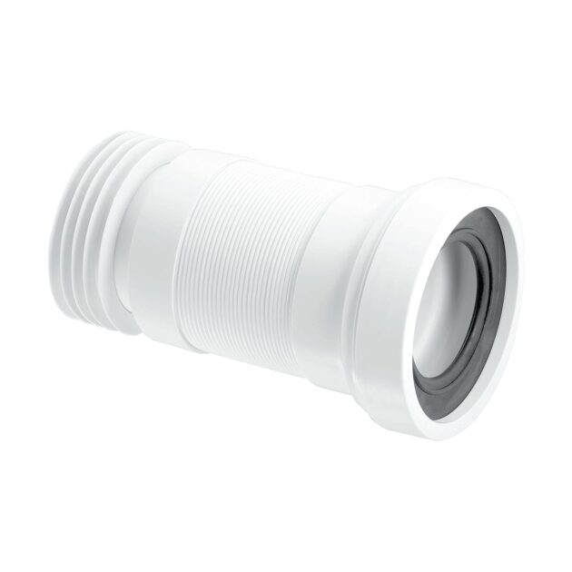 Racord flexibil WC McALPINE, 260 mm-540 mm cu manson