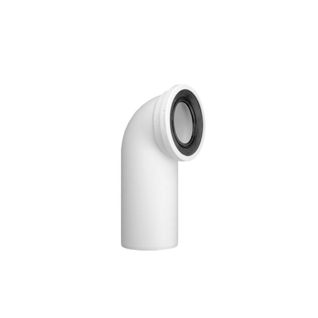 Racord WC McALPINE Economy DN100 / Ø110 mm  L = 300 mm, 90°
