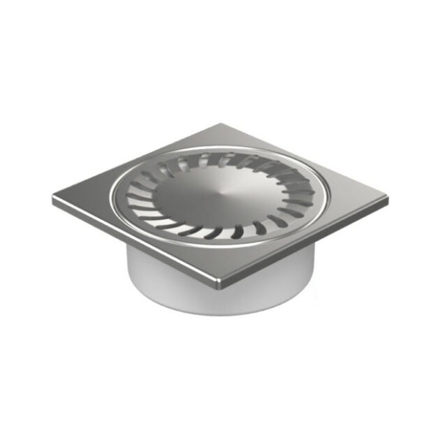 Sifon de pardoseala MCH Neptun cu iesire verticala DN 50/82 - otel inox