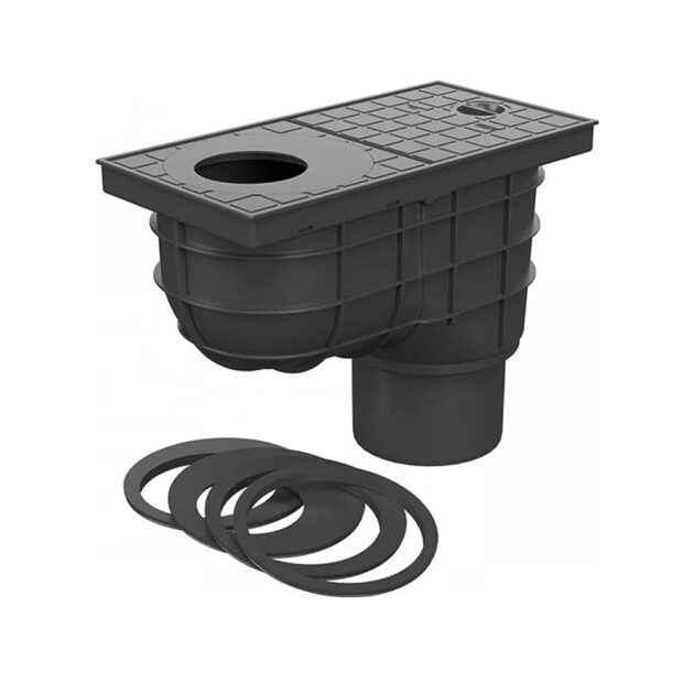 Racord de burlan MCH cu iesire verticala D110/125-KV 125