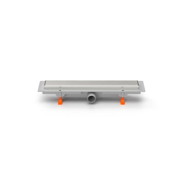 Rigola de interior MCH  cu rama si gratar de inox KLASIK/FLOOR lucioasa, 450 mm