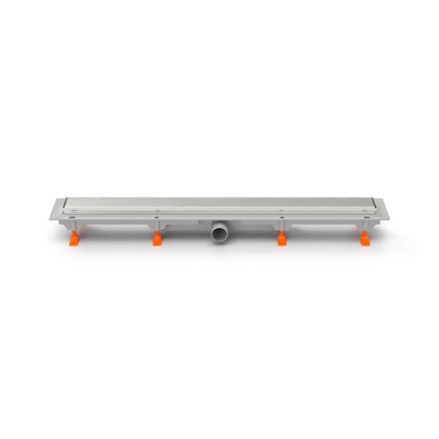 Rigola de interior MCH cu rama si gratar de inox KLASIK/FLOOR mata, 750 mm