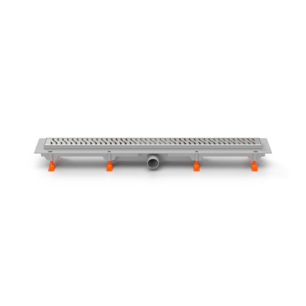 Rigola de interior MCH cu gratar de inox HARMONY mata, 850 mm