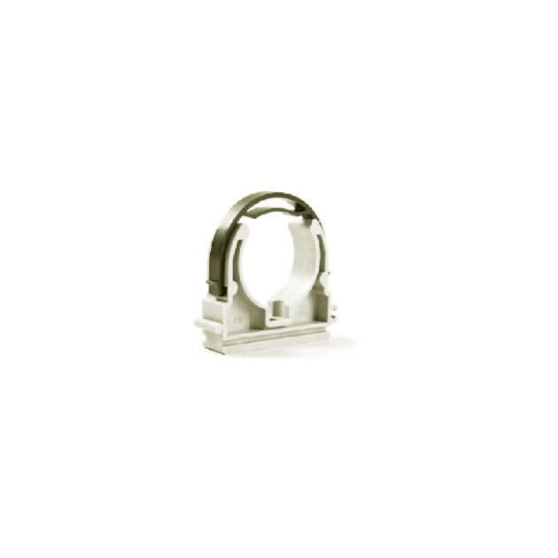 Clema cu eclisa MCH pentru fixarea tevilor de plastic -110 mm