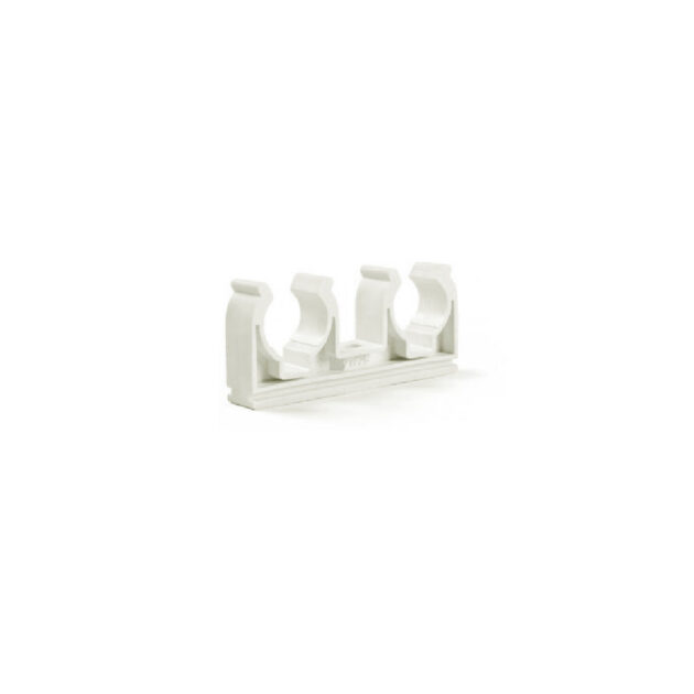 Clema dubla MCH pentru fixarea tevilor de cupru-2x15 mm