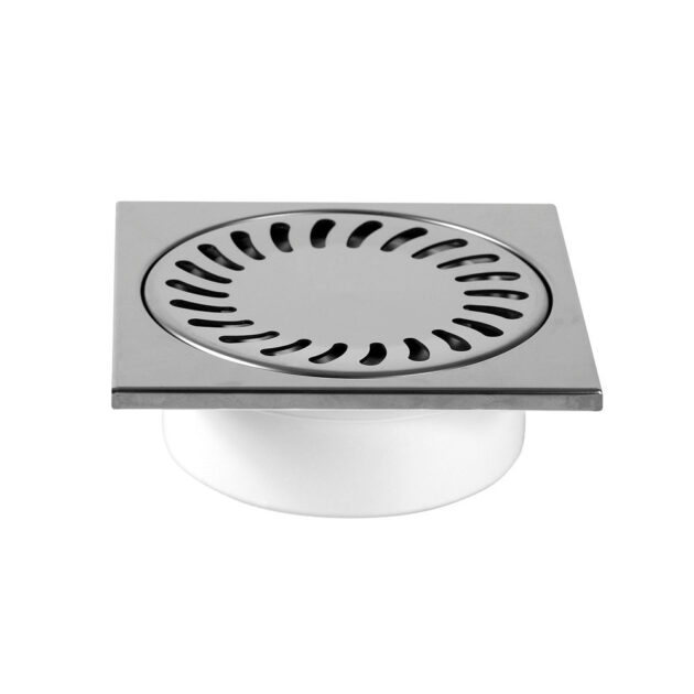Sifon de pardoseala MCH cu iesire verticala DN 50/55 - otel inox