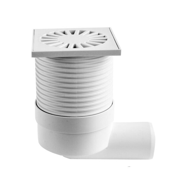 Sifon de pardoseala MCH cu iesire orizontala DN 50/H reglabil-plastic