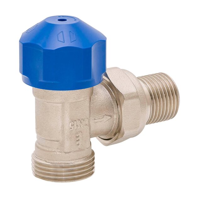 Robinet retur cot FE DN 15 EUROKONUS 3/4 FE x 1/2 FE, Novapex