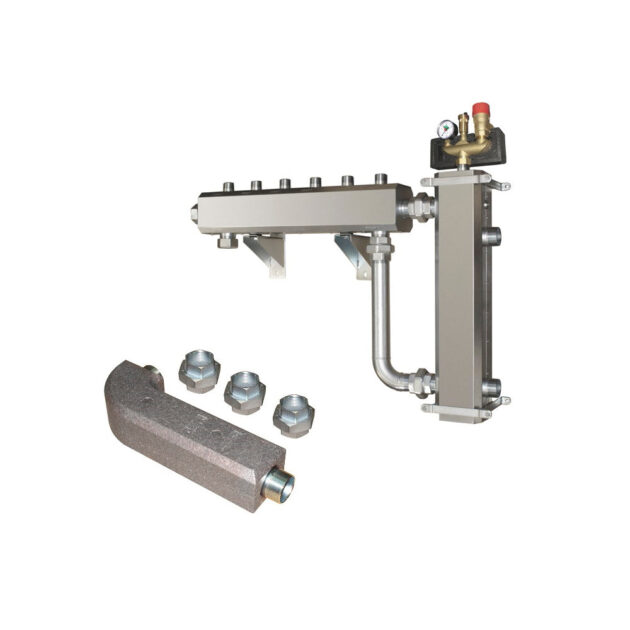 Kit de racordare intre separator hidraulic HW80 si distribuitorul DN32 NOVAPEX