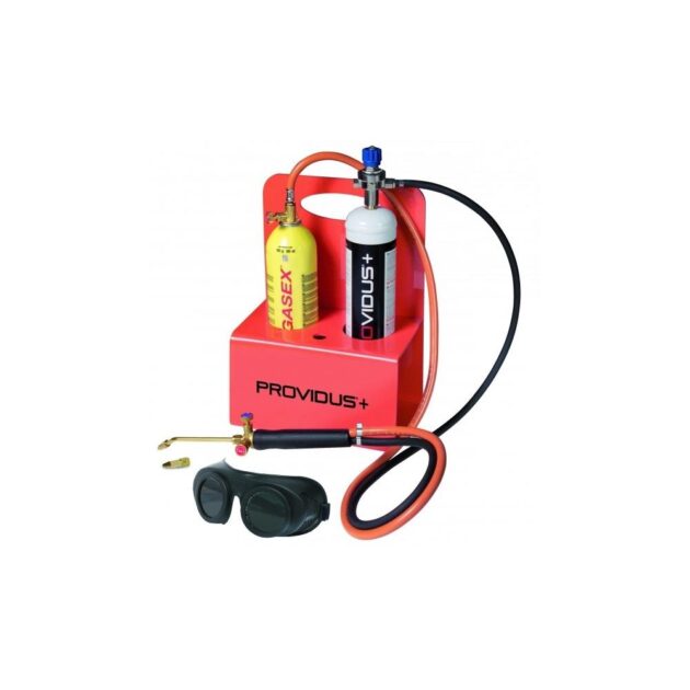 Kit complet PROVIDUS cu butelie de gaz GASEX si butelie de oxigen 110 bar