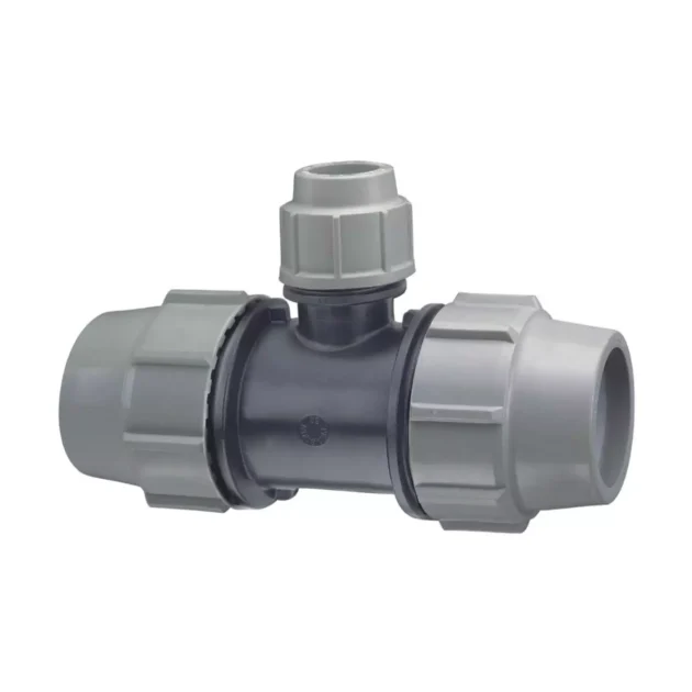 Teu 90° redus 40-25-40 PN 16 COMPRESIUNE