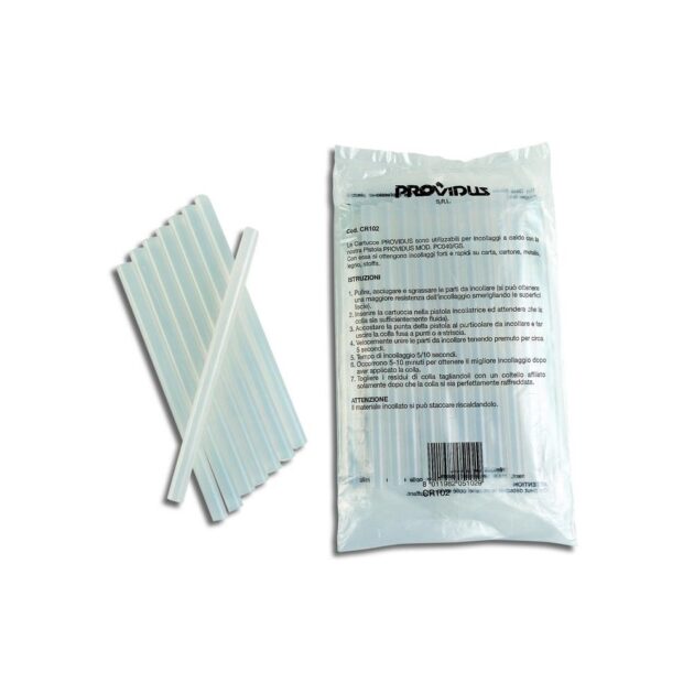 Rezerva pentru pistol de lipit electric PROVIDUS 80 W, baghete silicon grosime 11mm/1kg