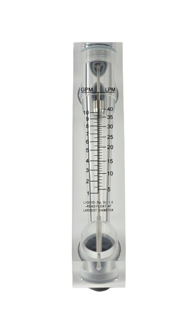 Rotametru debitmetru osmoza inversa orizontal 10GPD