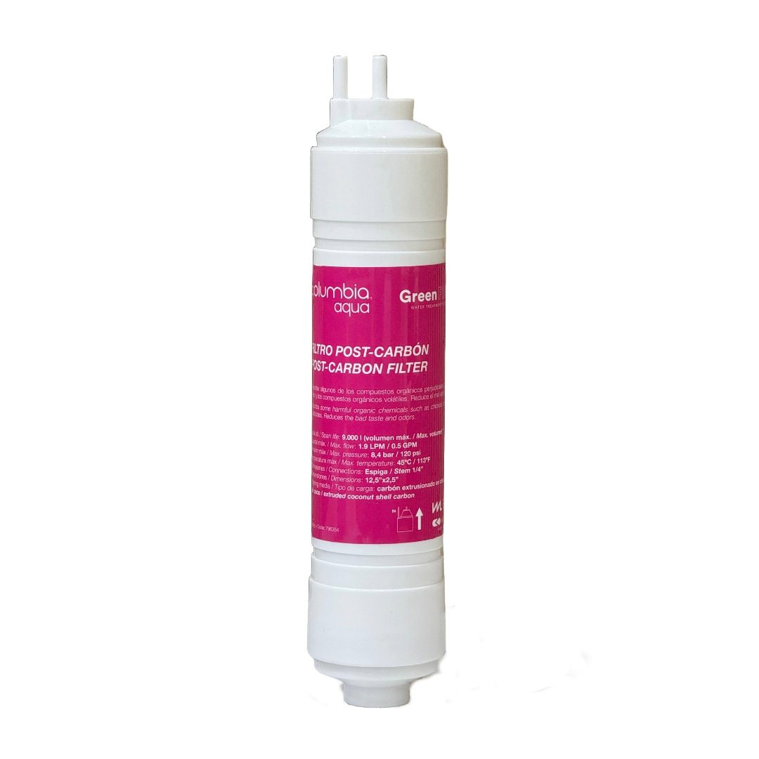 Postfiltru carbune activ Columbia 2,5"*12"