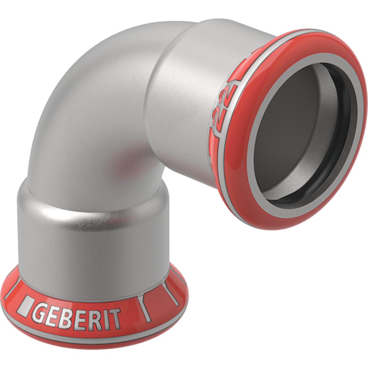 Cot Geberit Mapress Oţel-Carbon: 90° d=12mm