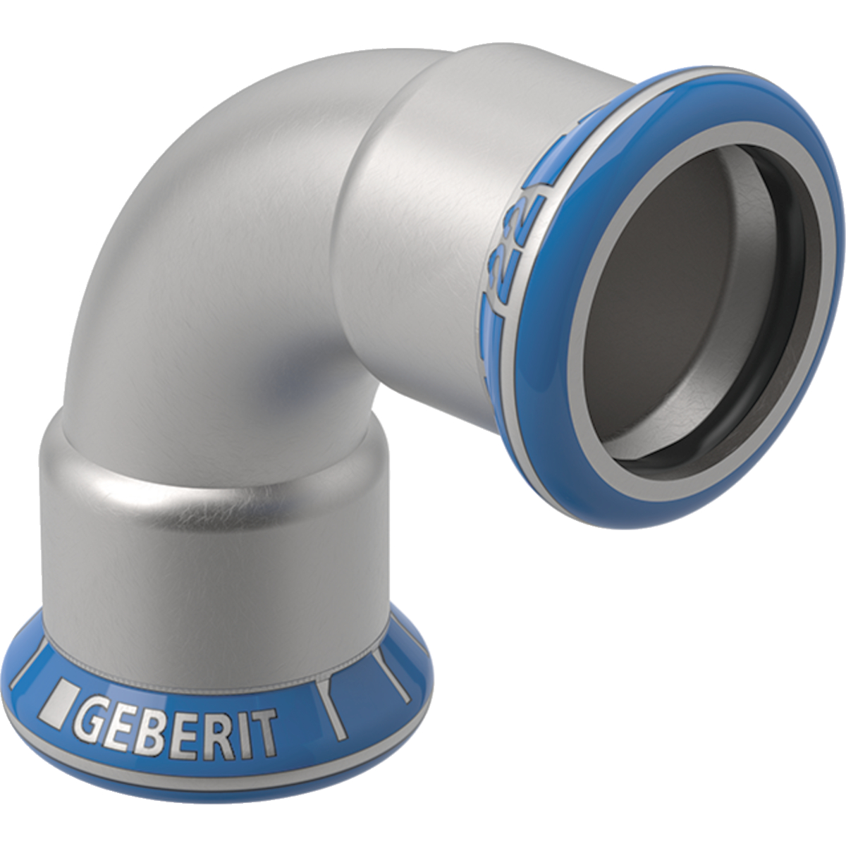 Adaptor Geberit Mapress Oţel-Inox cu filet interior: d=12mm Rp=1/2″